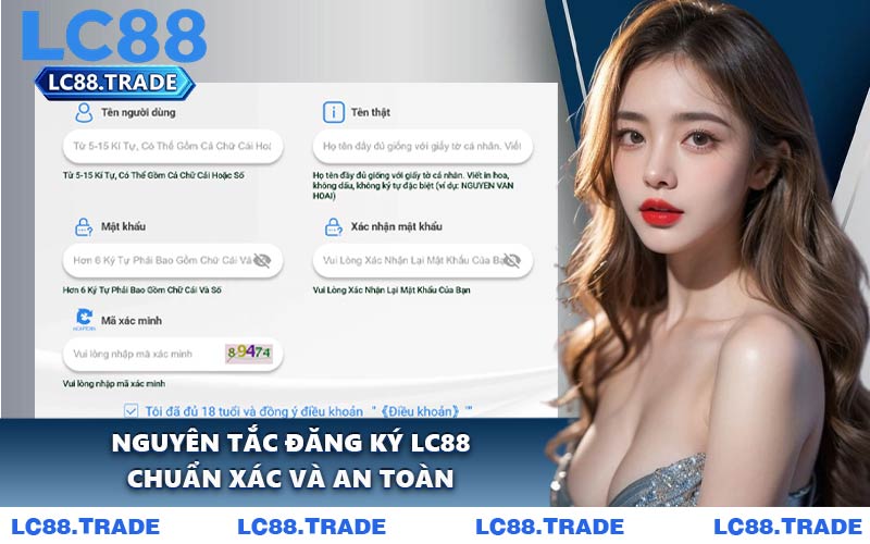 Nguyên Tắc Đăng Ký LC88 Chuẩn Xác Và An Toàn